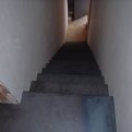 Bekleden betonnen trap in plaatstaal onbehandeld