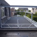 Terras constructie te Hoogstraten